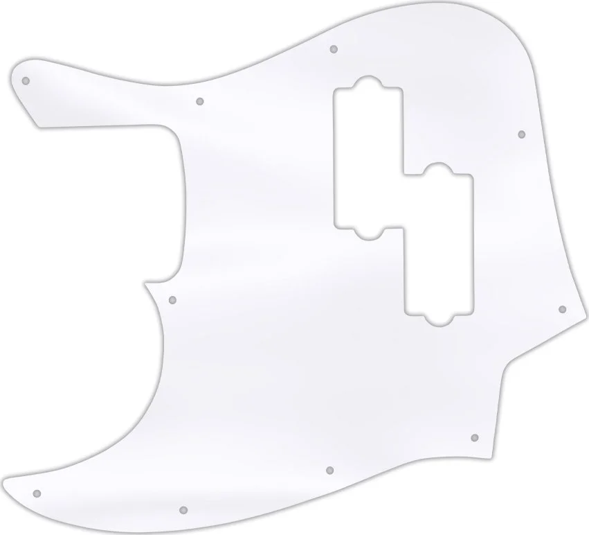 WD Custom Pickguard For Left Hand Fender Blacktop Jazz Bass - Picture 60 of 97