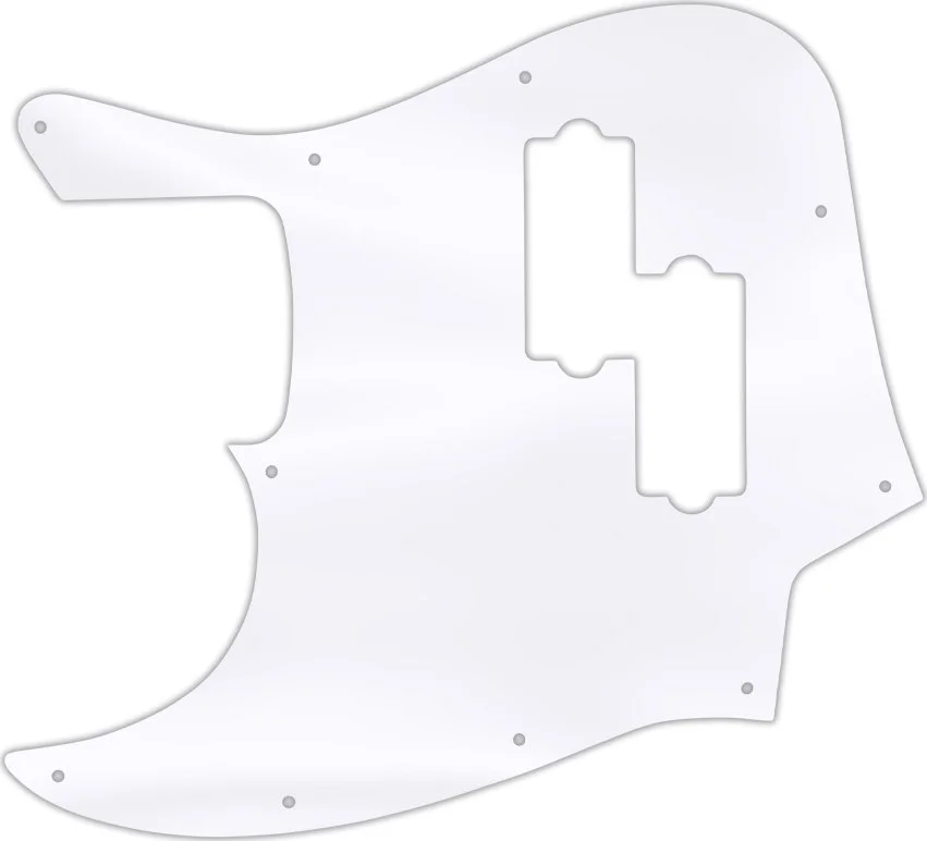 WD Custom Pickguard For Left Hand Fender Blacktop Jazz Bass - Picture 61 of 97
