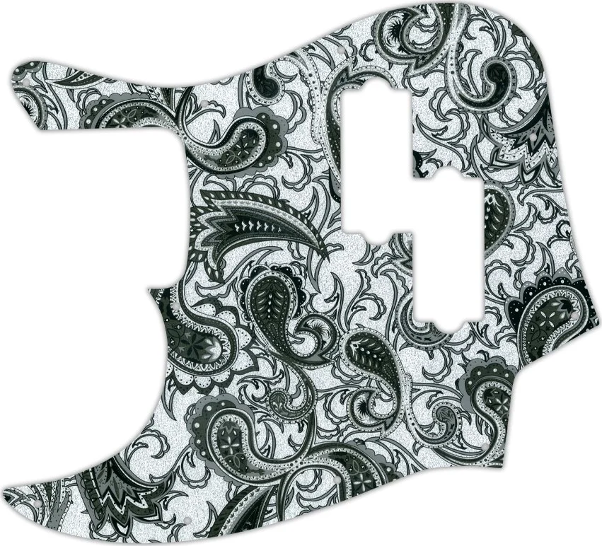 WD Custom Pickguard For Left Hand Fender Blacktop Jazz Bass - Picture 65 of 97