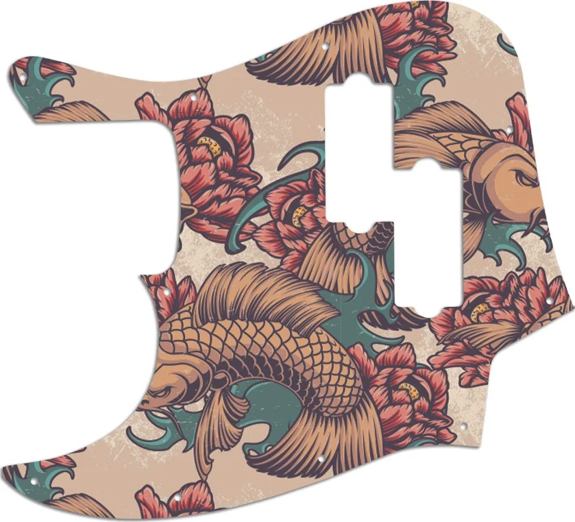 WD Custom Pickguard For Left Hand Fender Blacktop Jazz Bass - Picture 91 of 97