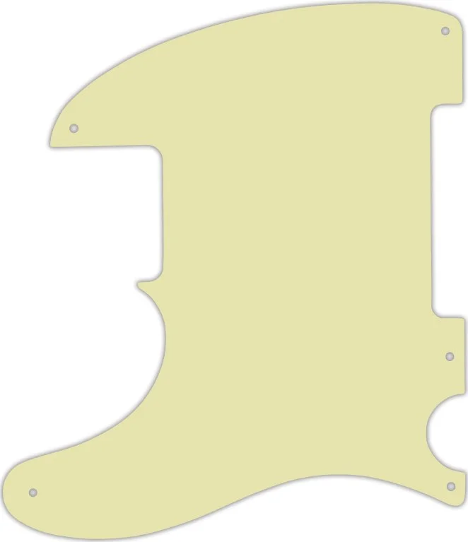 WD Custom Pickguard For Left Hand Fender Esquire Or Telecaster - Picture 54 of 93
