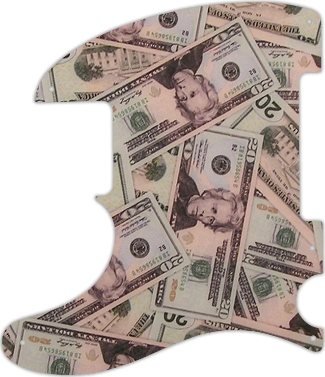 WD Custom Pickguard For Left Hand Fender Esquire Or Telecaster - Picture 79 of 93