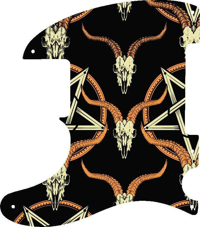 WD Custom Pickguard For Left Hand Fender Esquire Or Telecaster - Picture 88 of 93