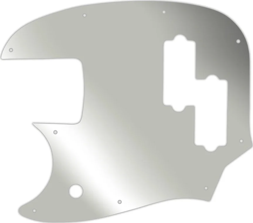 WD Custom Pickguard For Left Hand Fender Short Scale Mustang Bass PJ - Picture 26 of 97