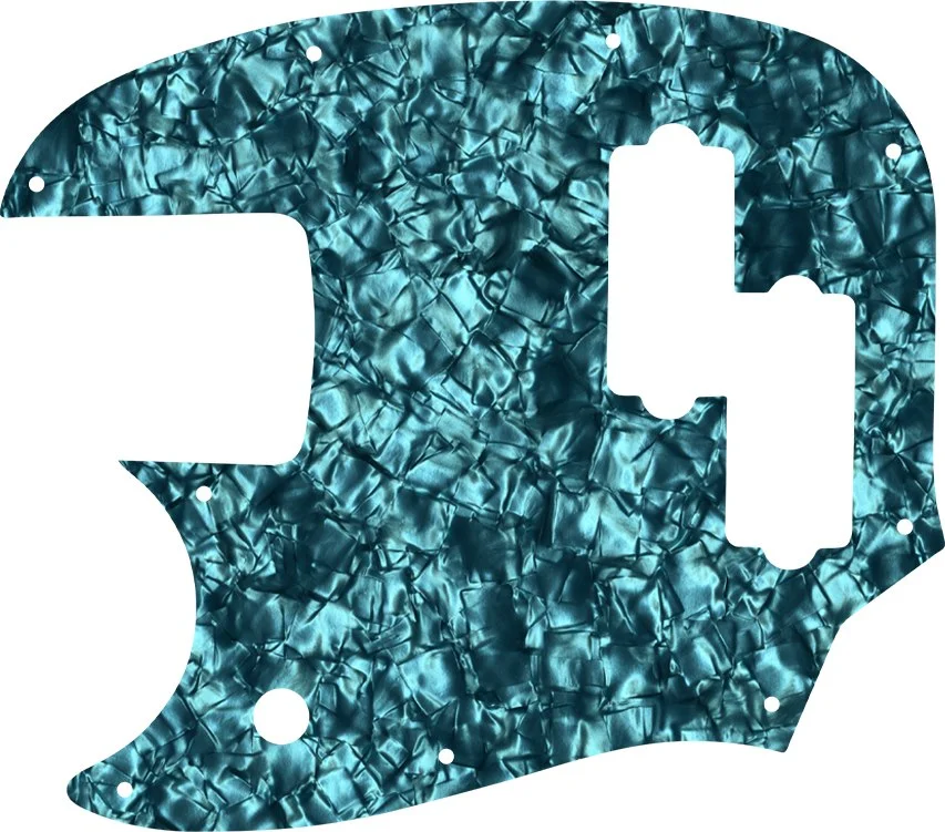 WD Custom Pickguard For Left Hand Fender Short Scale Mustang Bass PJ - Picture 38 of 97