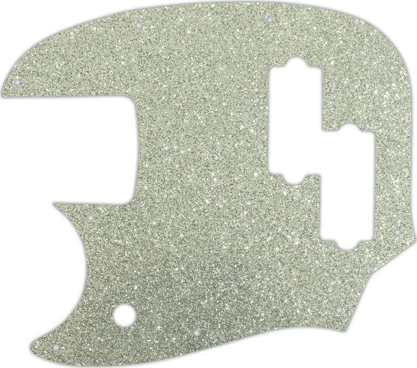 WD Custom Pickguard For Left Hand Fender Short Scale Mustang Bass PJ - Picture 69 of 97