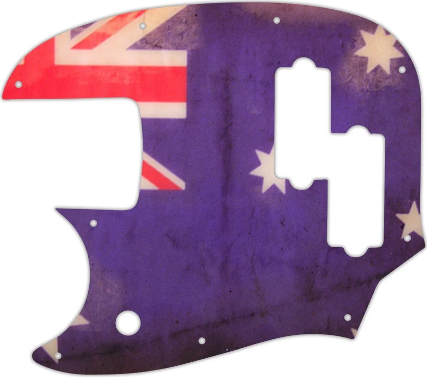 WD Custom Pickguard For Left Hand Fender Short Scale Mustang Bass PJ - Picture 79 of 97