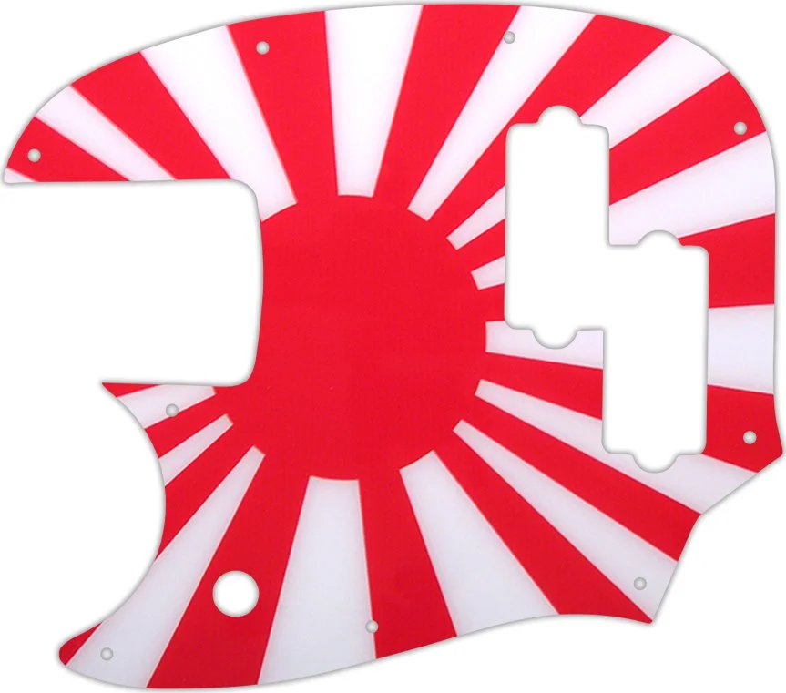 WD Custom Pickguard For Left Hand Fender Short Scale Mustang Bass PJ - Picture 80 of 97