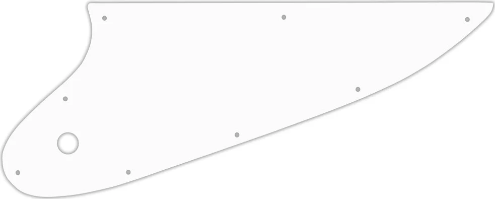 WD Custom Pickguard For Left Hand Gibson 1963-1966 Thunderbird Bass - Picture 10 of 88