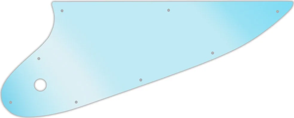 WD Custom Pickguard For Left Hand Gibson 1963-1966 Thunderbird Bass - Picture 23 of 88