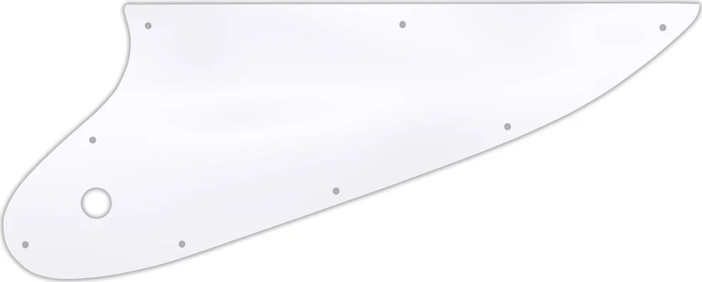 WD Custom Pickguard For Left Hand Gibson 1963-1966 Thunderbird Bass - Picture 61 of 88