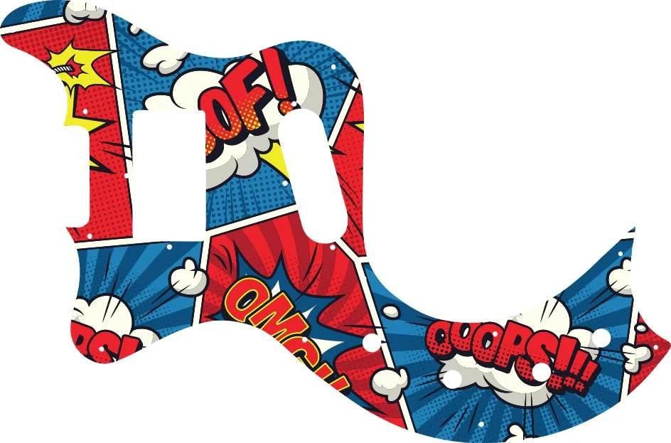 WD Custom Pickguard For Left Hand Gibson 1978 Marauder - Picture 18 of 88