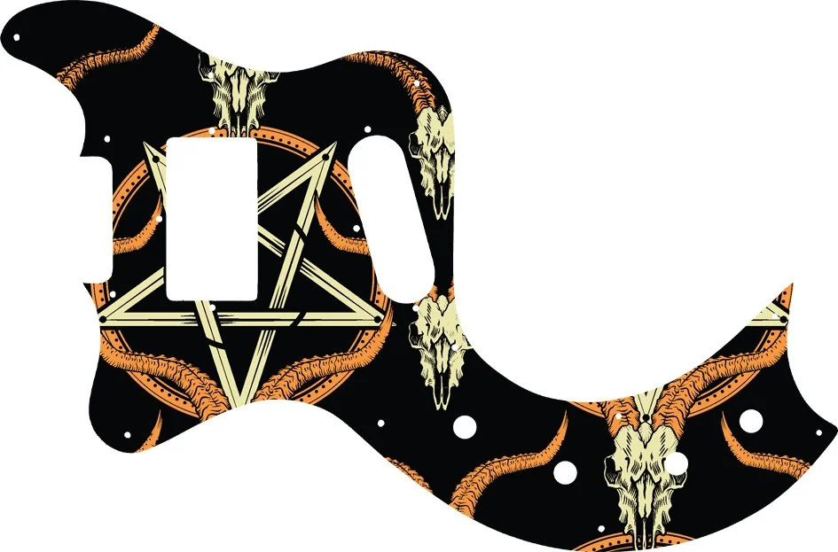 WD Custom Pickguard For Left Hand Gibson 1978 Marauder - Picture 21 of 88