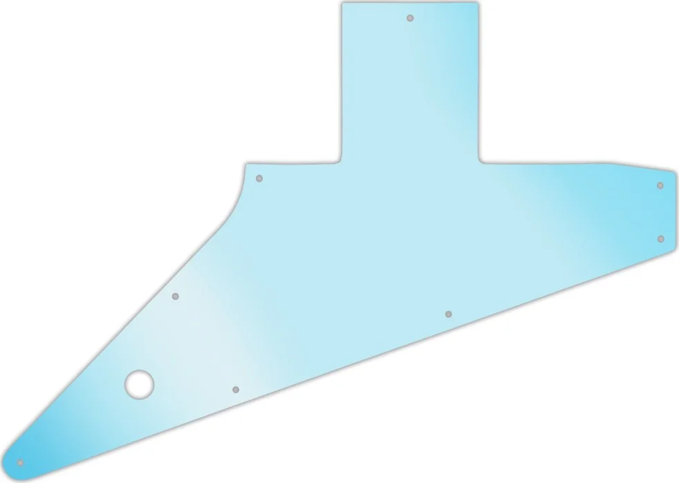 WD Custom Pickguard For Left Hand Gibson 2010-Present Explorer - Picture 23 of 88