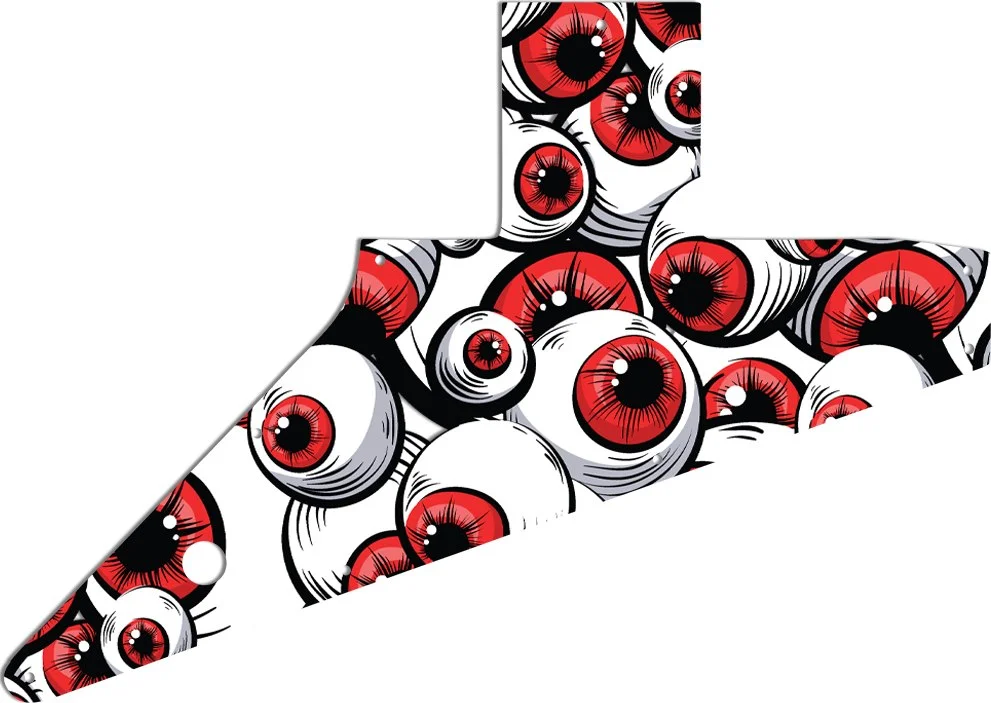 WD Custom Pickguard For Left Hand Gibson 2010-Present Explorer - Picture 77 of 88