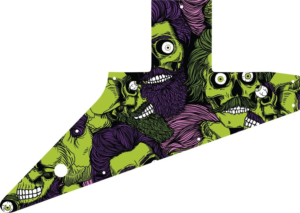 WD Custom Pickguard For Left Hand Gibson 2010-Present Explorer - Picture 78 of 88