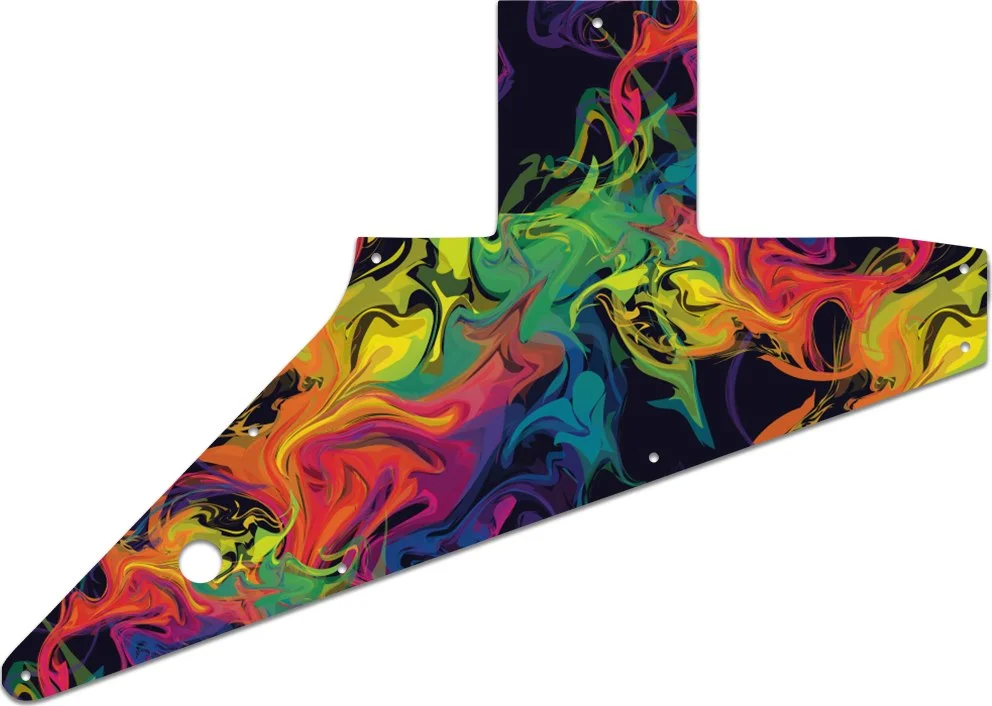 WD Custom Pickguard For Left Hand Gibson 2010-Present Explorer - Picture 80 of 88