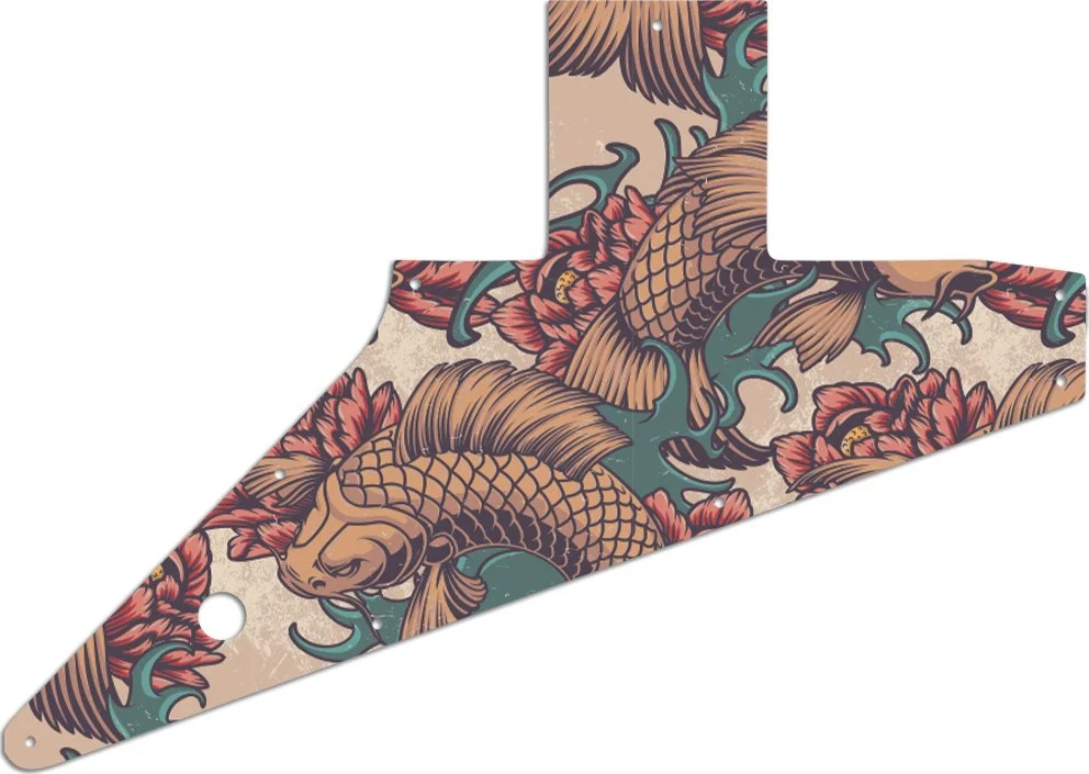 WD Custom Pickguard For Left Hand Gibson 2010-Present Explorer - Picture 82 of 88