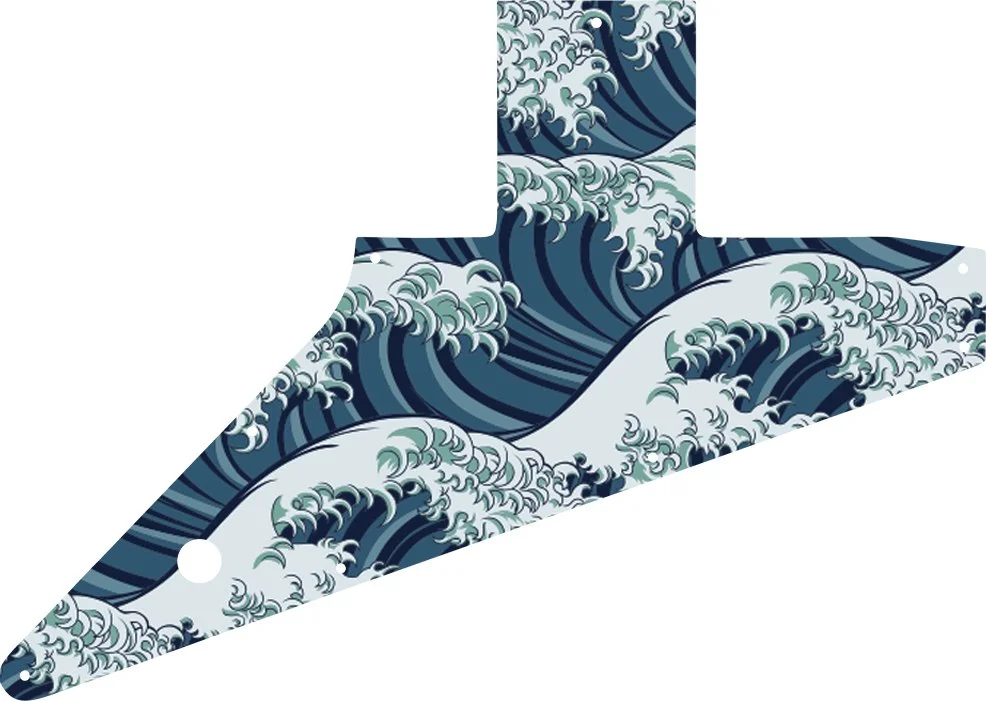 WD Custom Pickguard For Left Hand Gibson 2010-Present Explorer - Picture 83 of 88