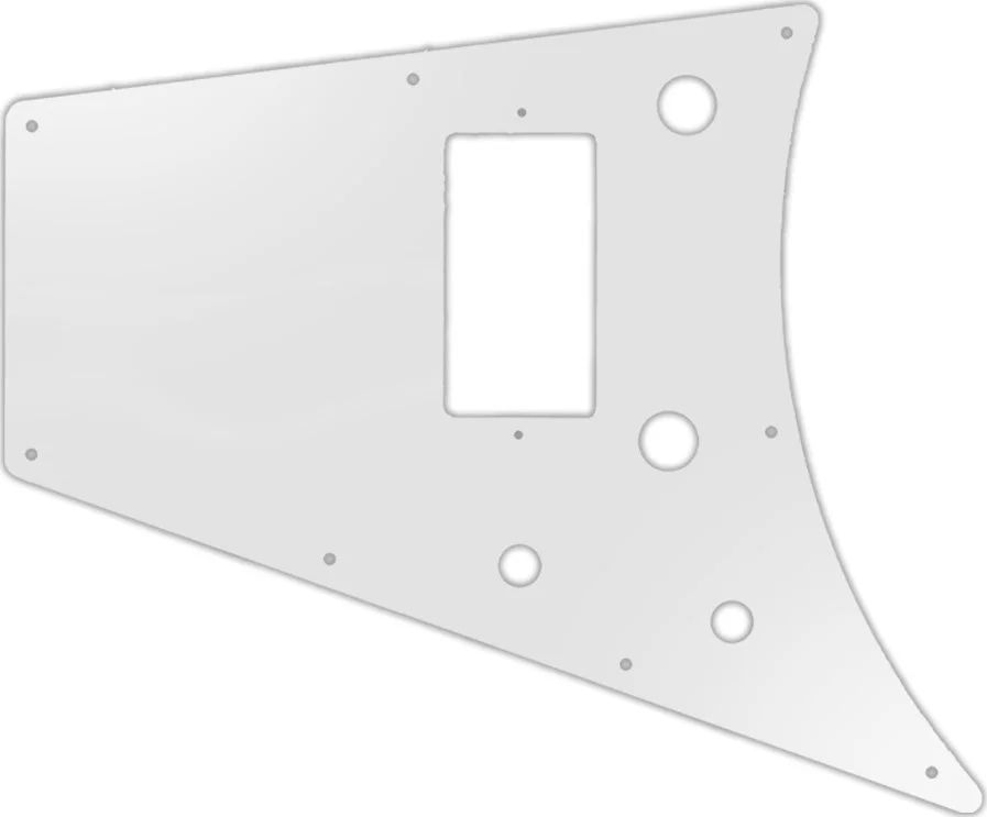 WD Custom Pickguard For Left Hand Gibson 2011 Flying V Melody Maker - Picture 54 of 97