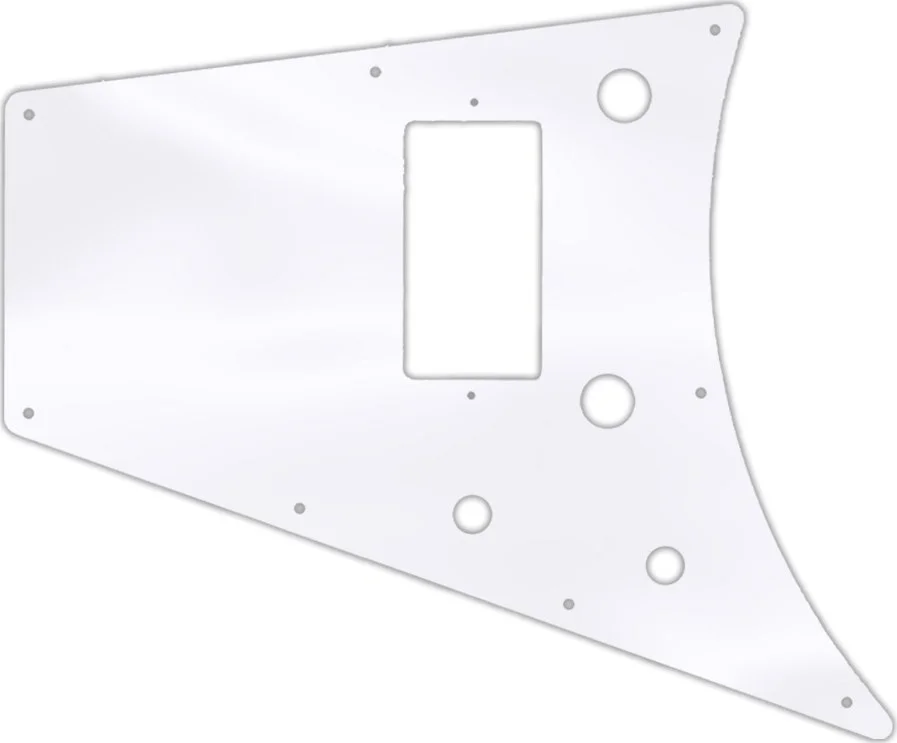 WD Custom Pickguard For Left Hand Gibson 2011 Flying V Melody Maker - Picture 73 of 97