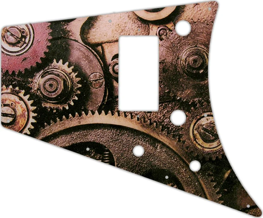 WD Custom Pickguard For Left Hand Gibson 2011 Flying V Melody Maker - Picture 82 of 97