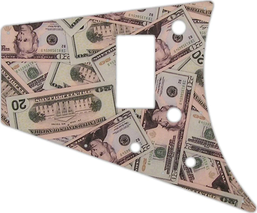 WD Custom Pickguard For Left Hand Gibson 2011 Flying V Melody Maker - Picture 87 of 97