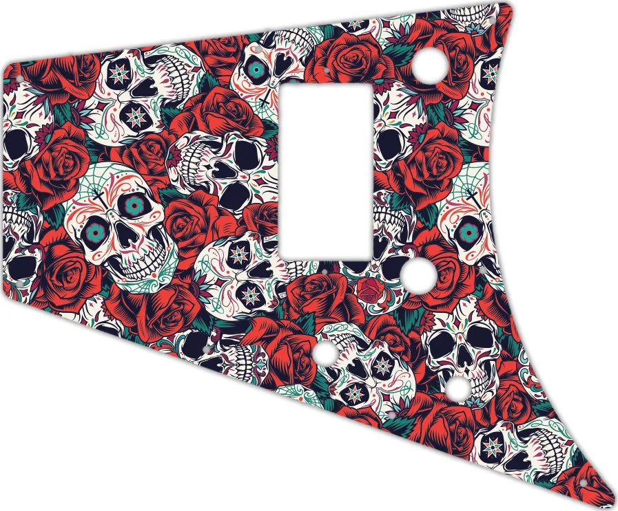 WD Custom Pickguard For Left Hand Gibson 2011 Flying V Melody Maker - Picture 92 of 97