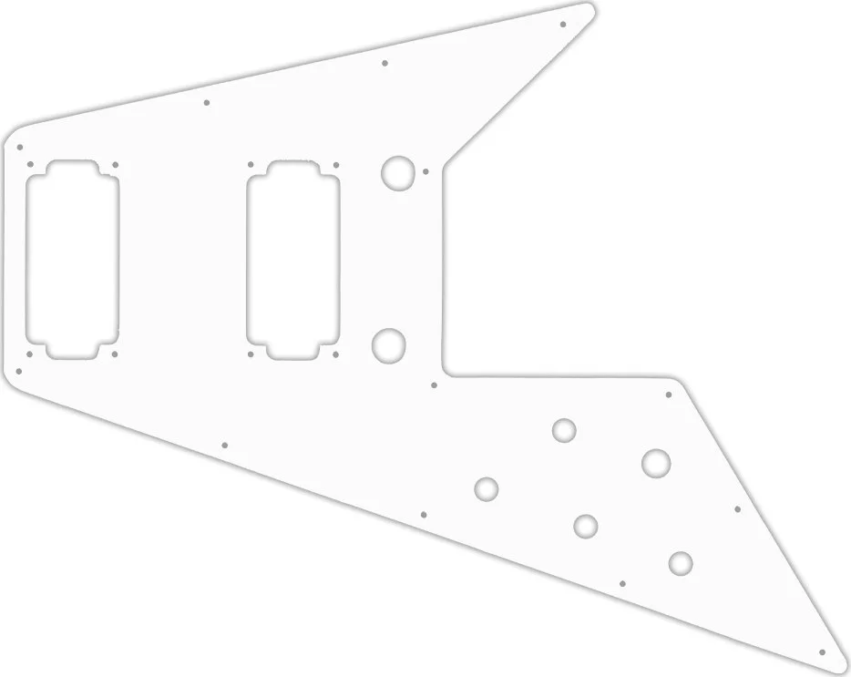 WD Custom Pickguard For Left Hand Gibson 2020 Original Collection 70s Flying V - Picture 7 of 87