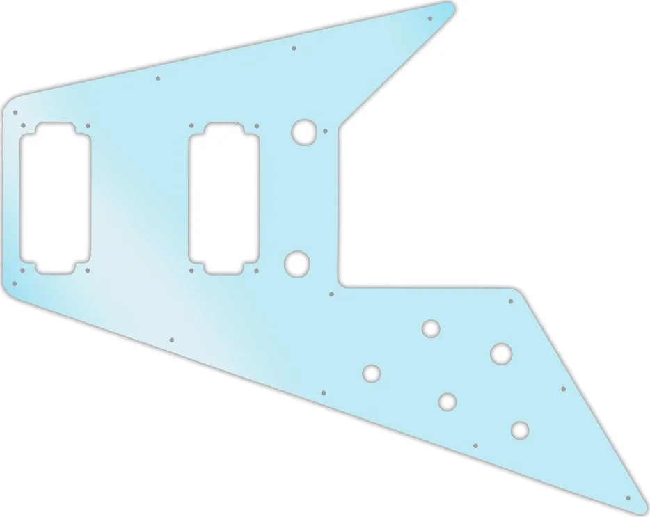 WD Custom Pickguard For Left Hand Gibson 2020 Original Collection 70s Flying V - Picture 22 of 87