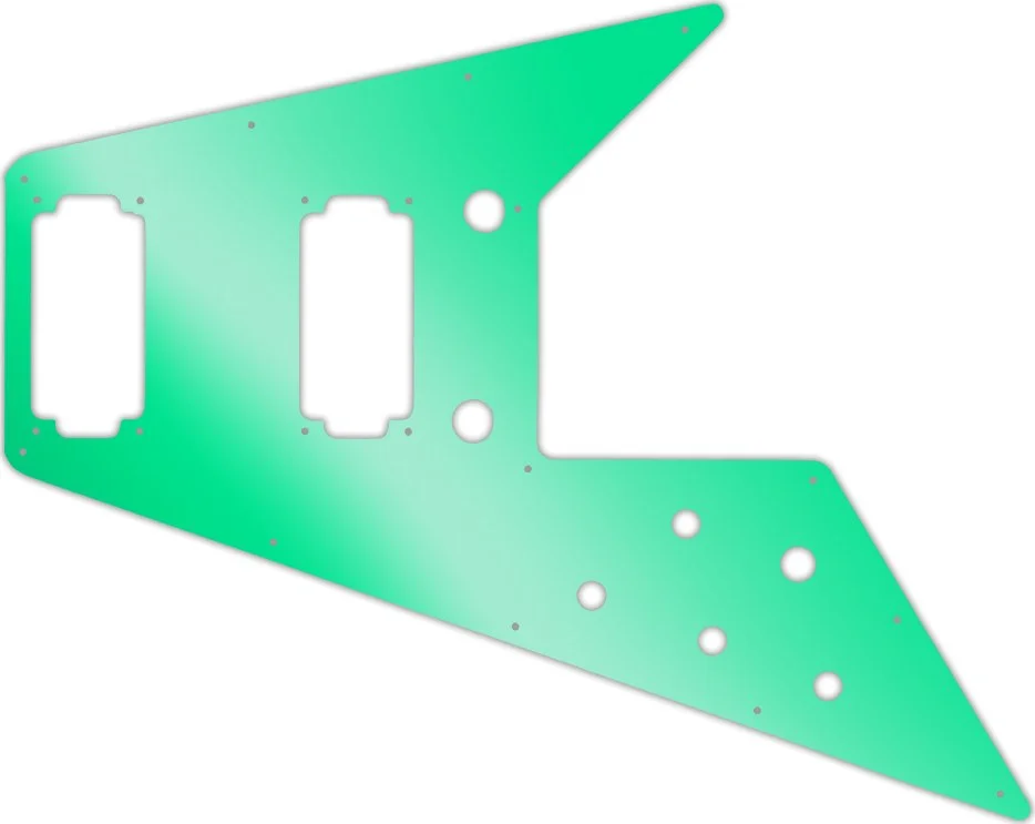 WD Custom Pickguard For Left Hand Gibson 2020 Original Collection 70s Flying V - Picture 25 of 87