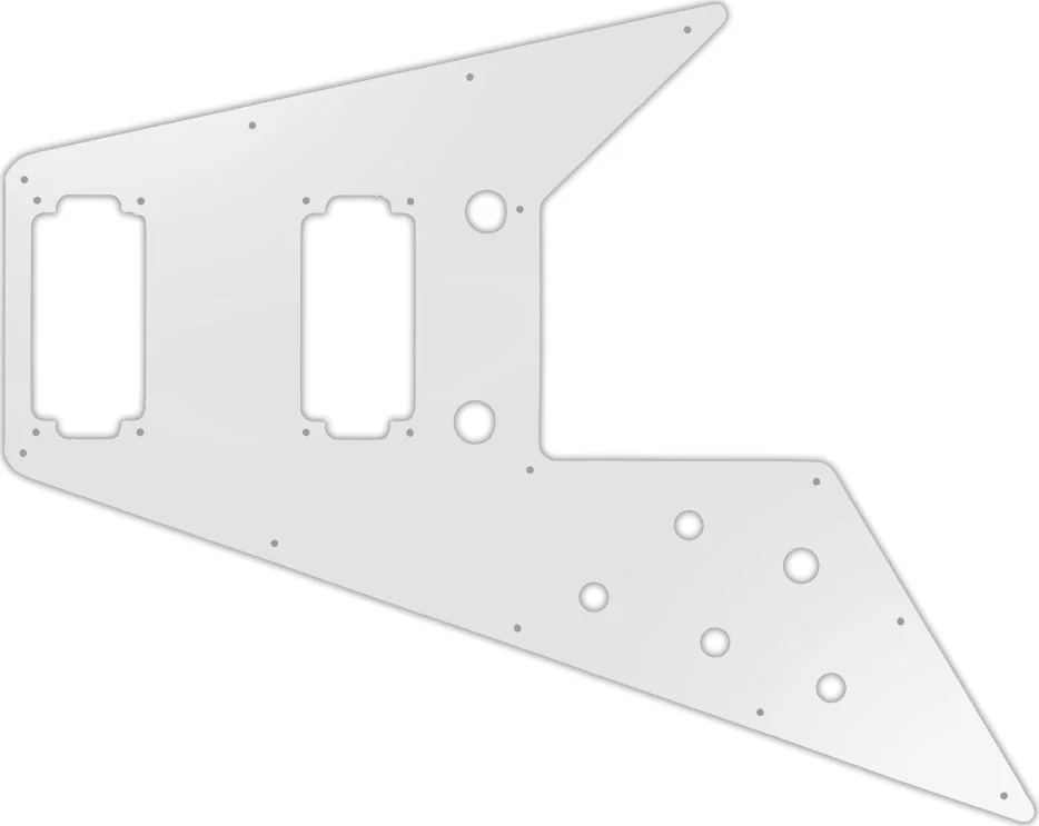 WD Custom Pickguard For Left Hand Gibson 2020 Original Collection 70s Flying V - Picture 34 of 87