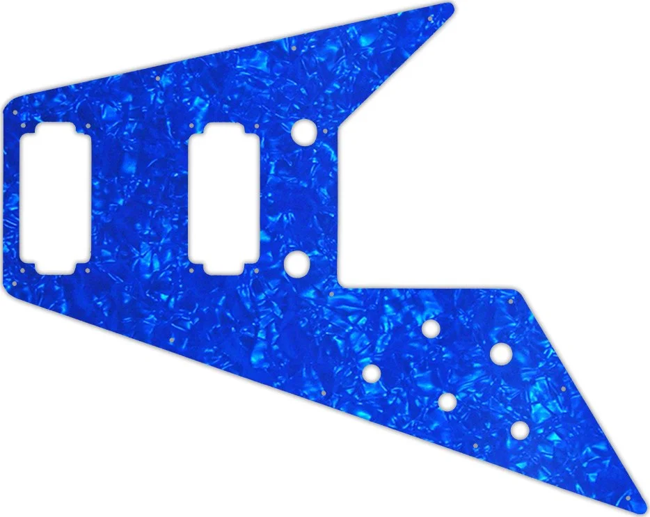 WD Custom Pickguard For Left Hand Gibson 2020 Original Collection 70s Flying V - Picture 39 of 87