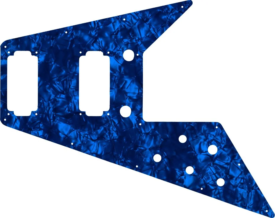 WD Custom Pickguard For Left Hand Gibson 2020 Original Collection 70s Flying V - Picture 41 of 87