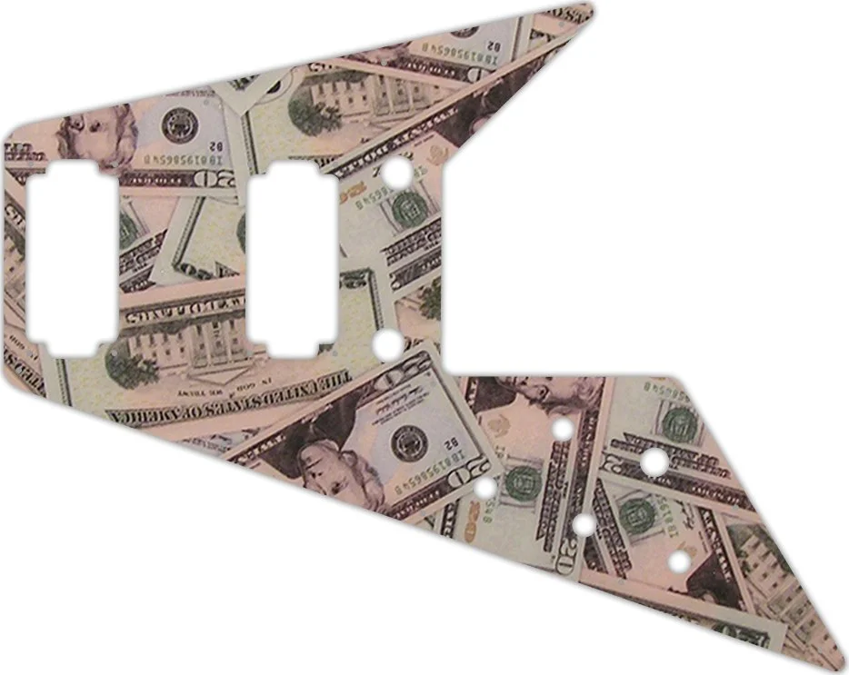 WD Custom Pickguard For Left Hand Gibson 2020 Original Collection 70s Flying V - Picture 71 of 87