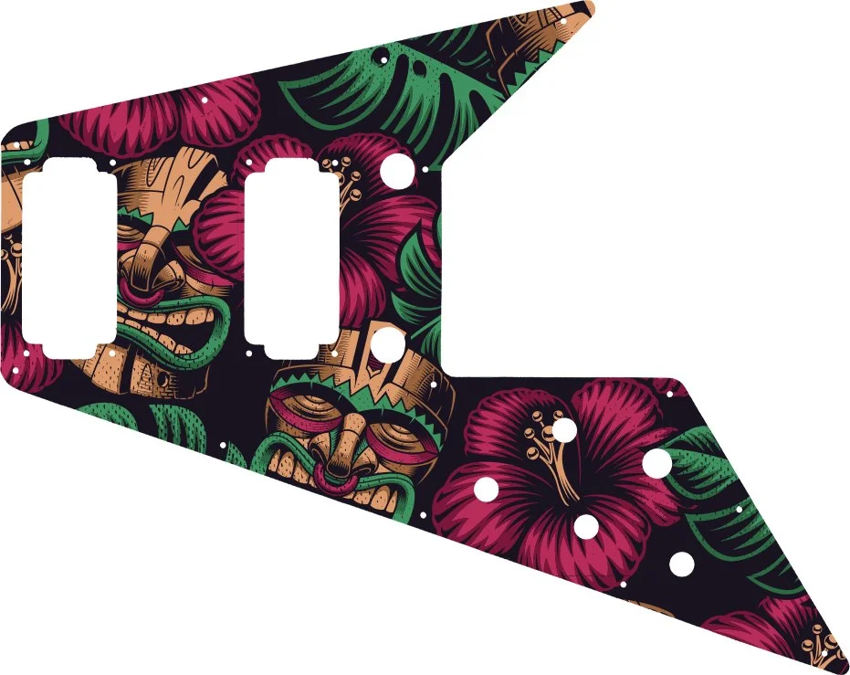 WD Custom Pickguard For Left Hand Gibson 2020 Original Collection 70s Flying V - Picture 72 of 87