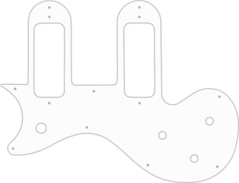 WD Custom Pickguard For Left Hand Gibson Melody Maker Special With P-90 Pickups - Picture 6 of 88