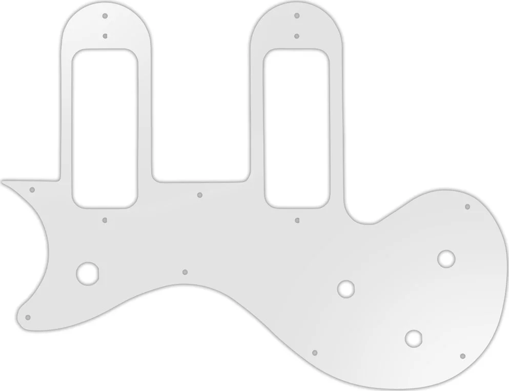 WD Custom Pickguard For Left Hand Gibson Melody Maker Special With P-90 Pickups - Picture 35 of 88