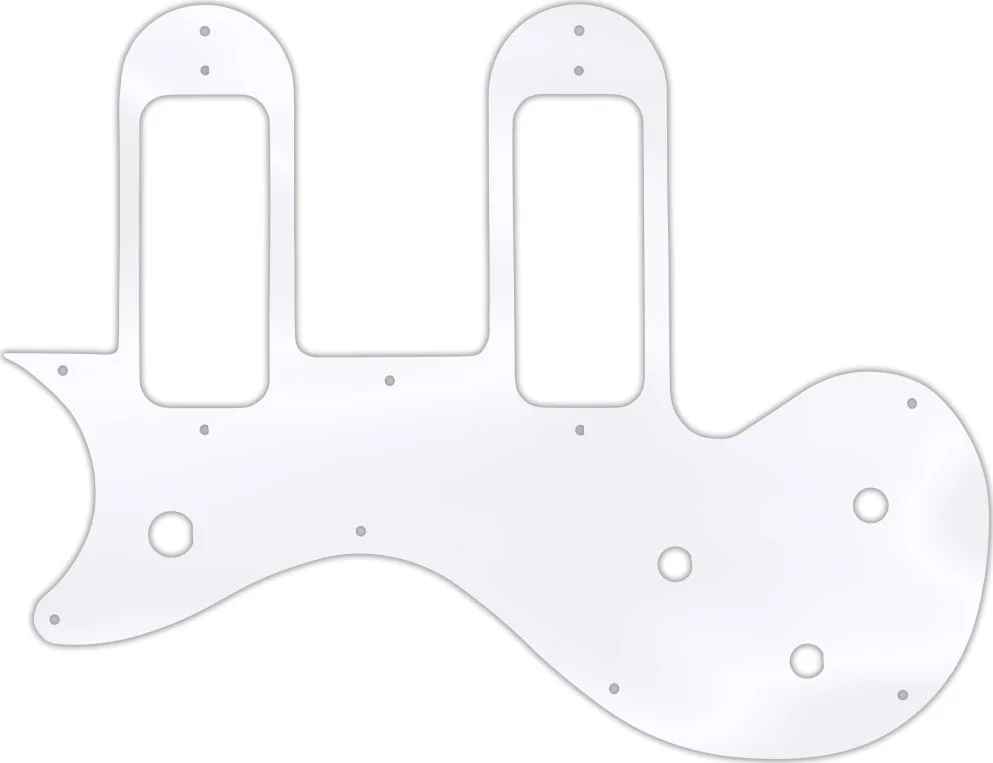WD Custom Pickguard For Left Hand Gibson Melody Maker Special With P-90 Pickups - Picture 60 of 88