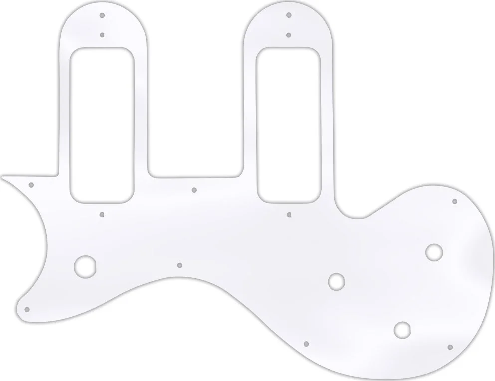 WD Custom Pickguard For Left Hand Gibson Melody Maker Special With P-90 Pickups - Picture 61 of 88