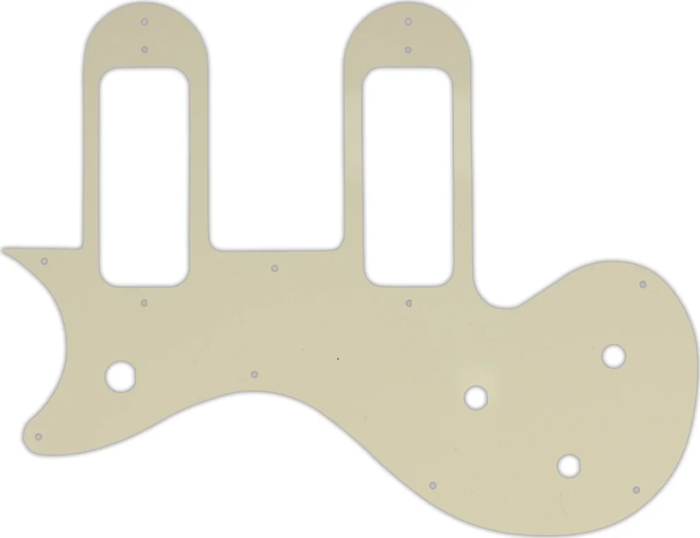 WD Custom Pickguard For Left Hand Gibson Melody Maker Special With P-90 Pickups - Picture 63 of 88