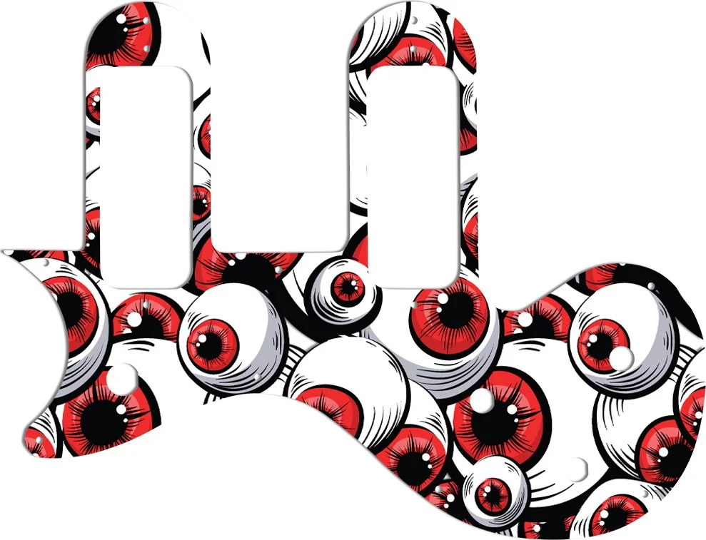 WD Custom Pickguard For Left Hand Gibson Melody Maker Special With P-90 Pickups - Picture 77 of 88