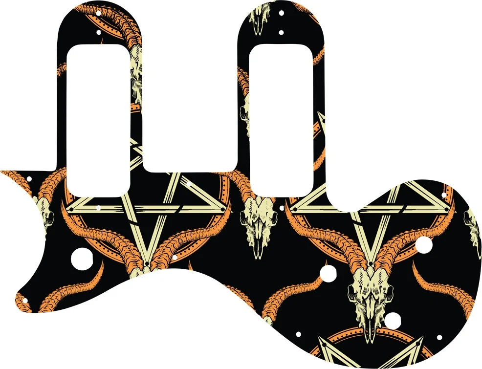 WD Custom Pickguard For Left Hand Gibson Melody Maker Special With P-90 Pickups - Picture 79 of 88