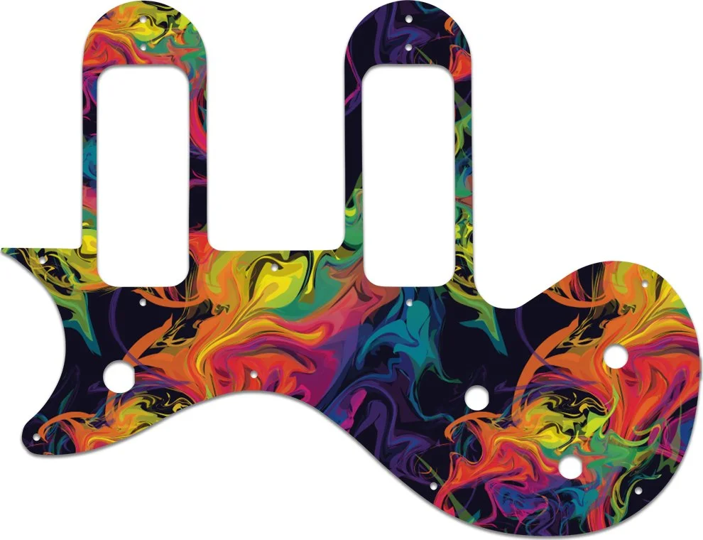 WD Custom Pickguard For Left Hand Gibson Melody Maker Special With P-90 Pickups - Picture 80 of 88