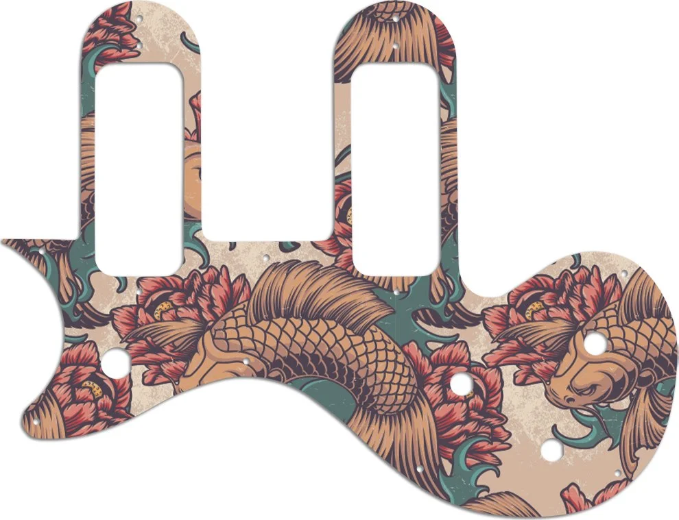 WD Custom Pickguard For Left Hand Gibson Melody Maker Special With P-90 Pickups - Picture 82 of 88