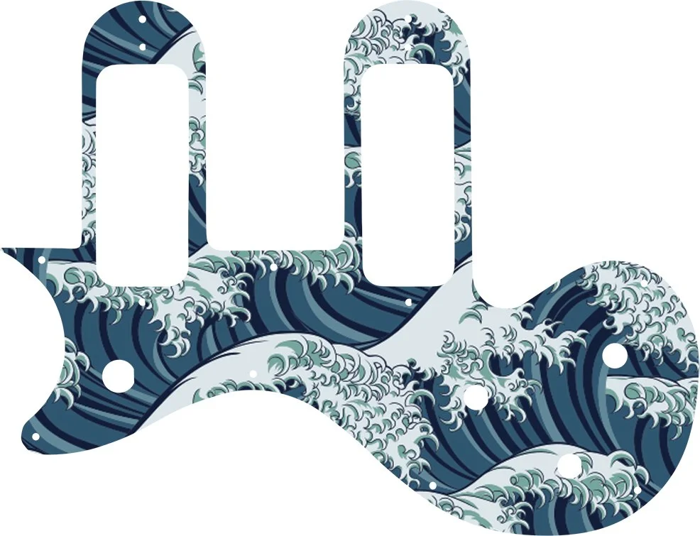 WD Custom Pickguard For Left Hand Gibson Melody Maker Special With P-90 Pickups - Picture 83 of 88