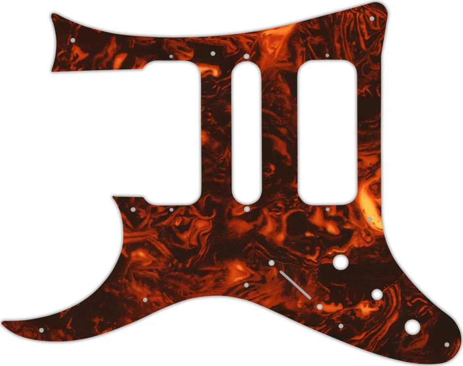 WD Custom Pickguard For Left Hand Ibanez 8 String TAM10 - Picture 11 of 88