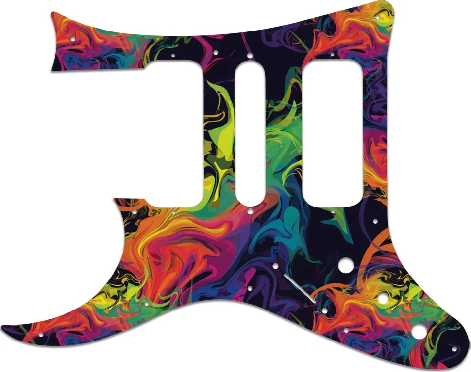 WD Custom Pickguard For Left Hand Ibanez 8 String TAM10 - Picture 80 of 88