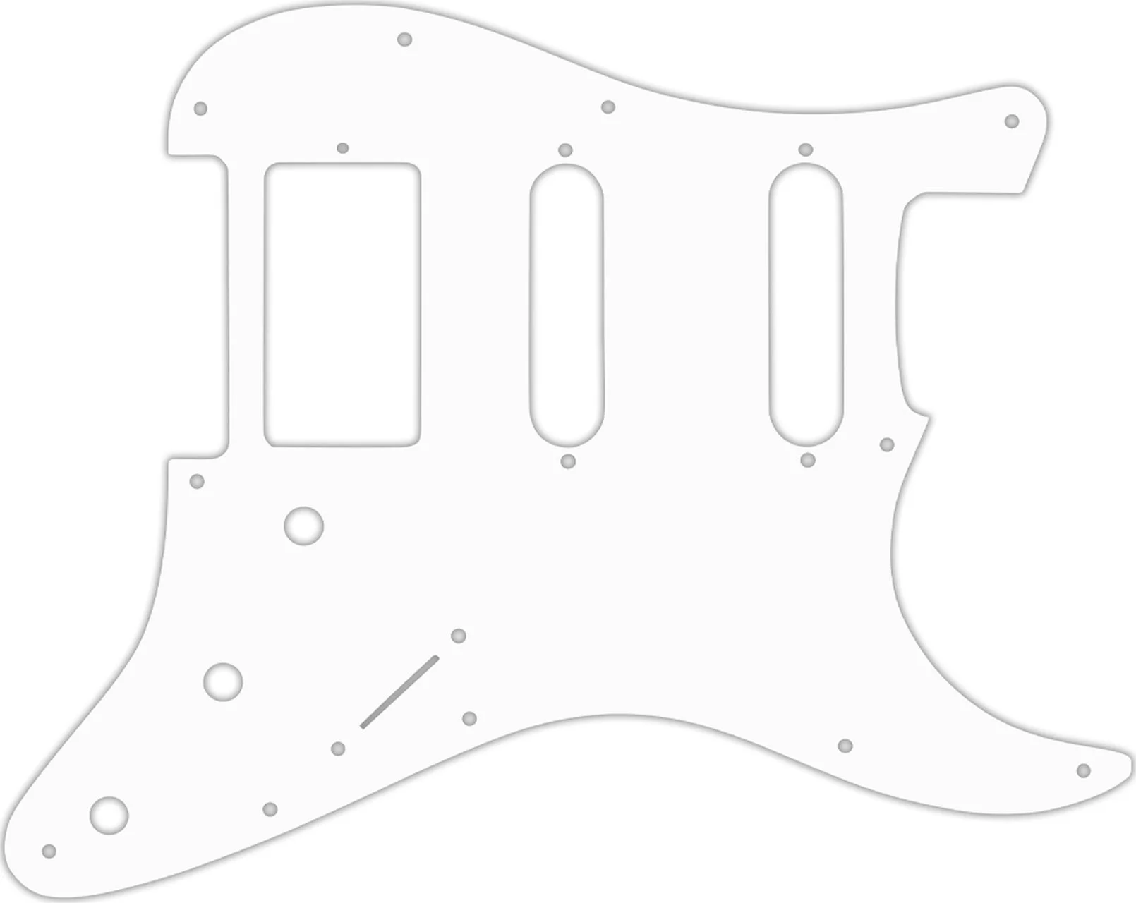 WD Custom Pickguard For Single Humbucker, Dual Single Coil Fender Stratocaster - Picture 77 of 97
