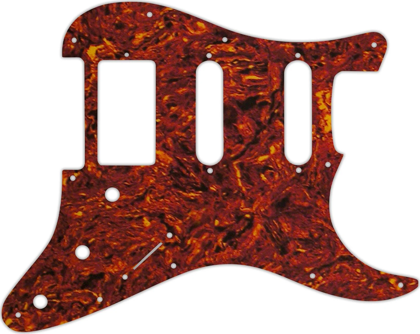 WD Custom Pickguard For Single Humbucker, Dual Single Coil Fender Stratocaster - Picture 50 of 97